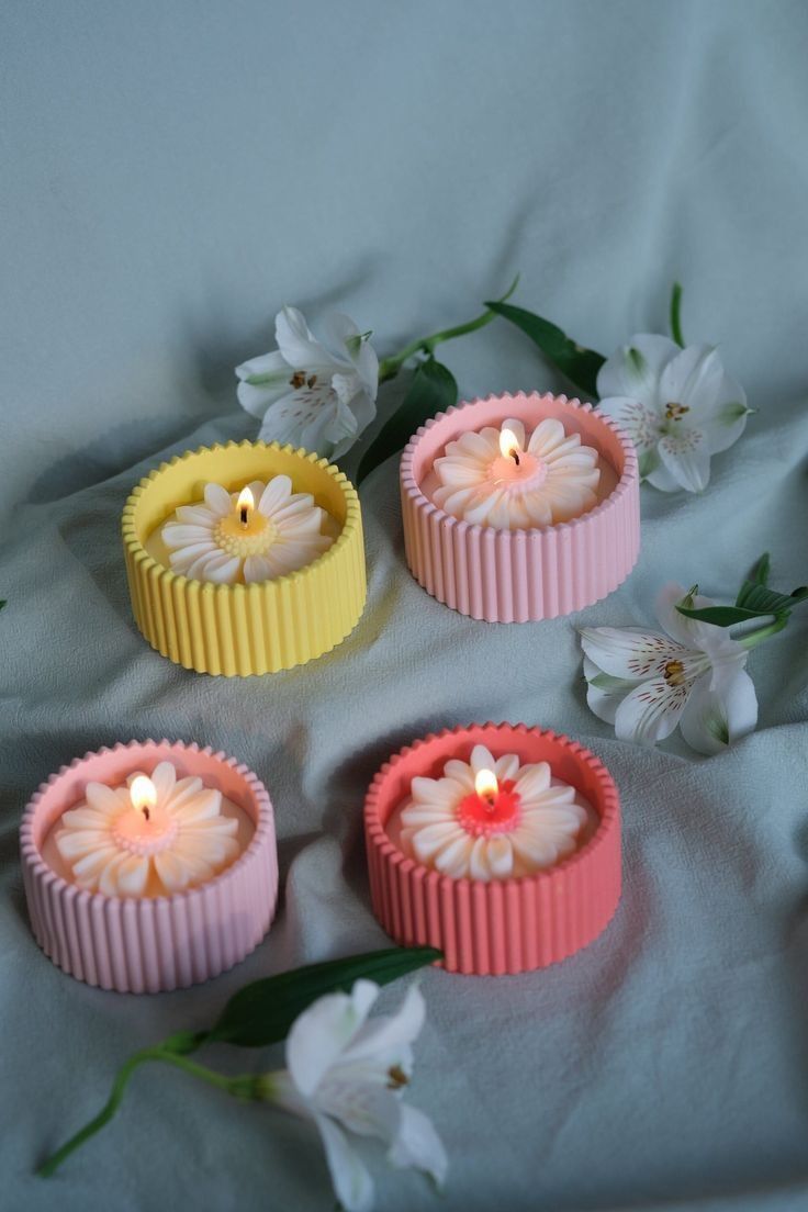 Green Fantasy Pot Candle